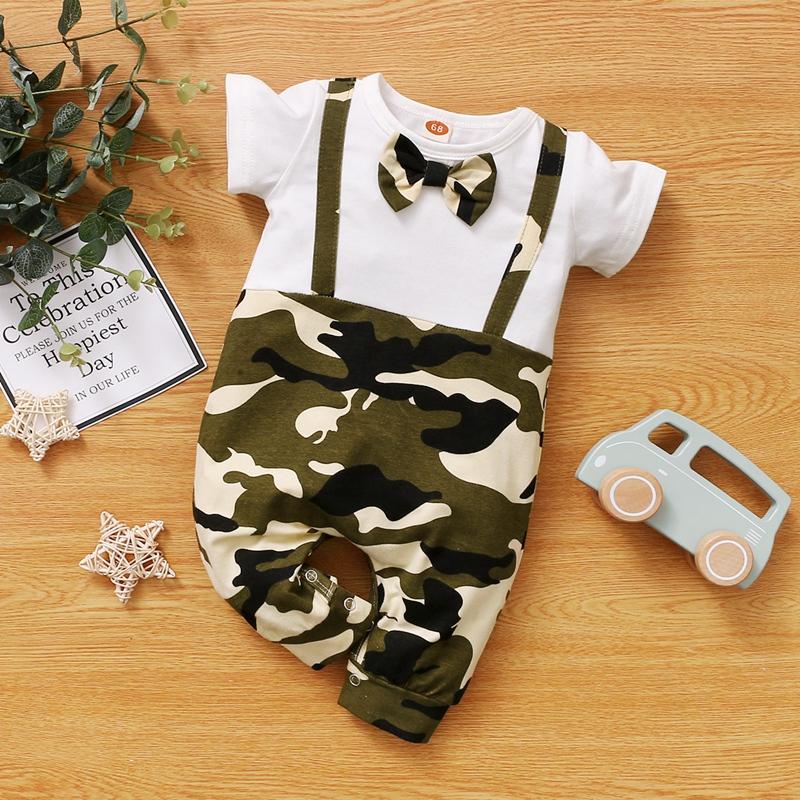 Camouflage Bodysuit for Baby Boy - PrettyKid
