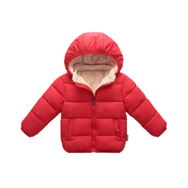 Solid Thick Puffer Jacket for Children Boy - PrettyKid