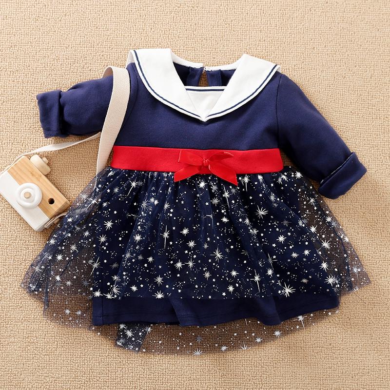 Star Printing Bodysuit for Baby Girl - PrettyKid