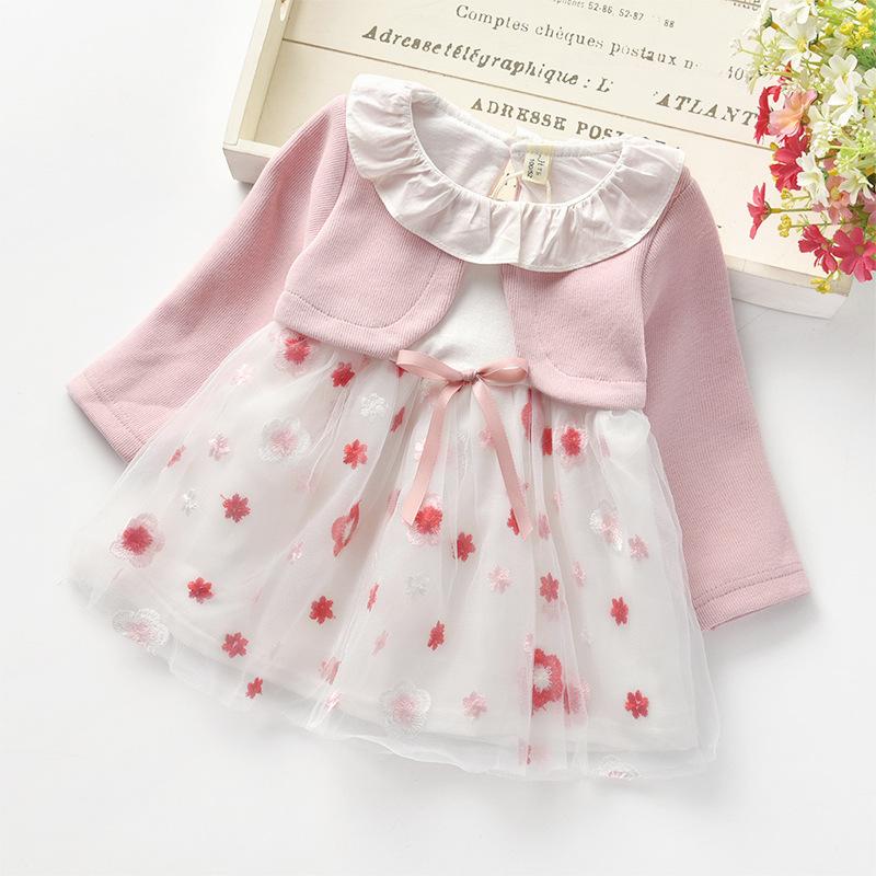 Floral Pattern Princess Dress for Toddler Girl - PrettyKid