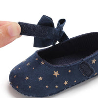 Velcro Bowknot Baby Shoes - PrettyKid