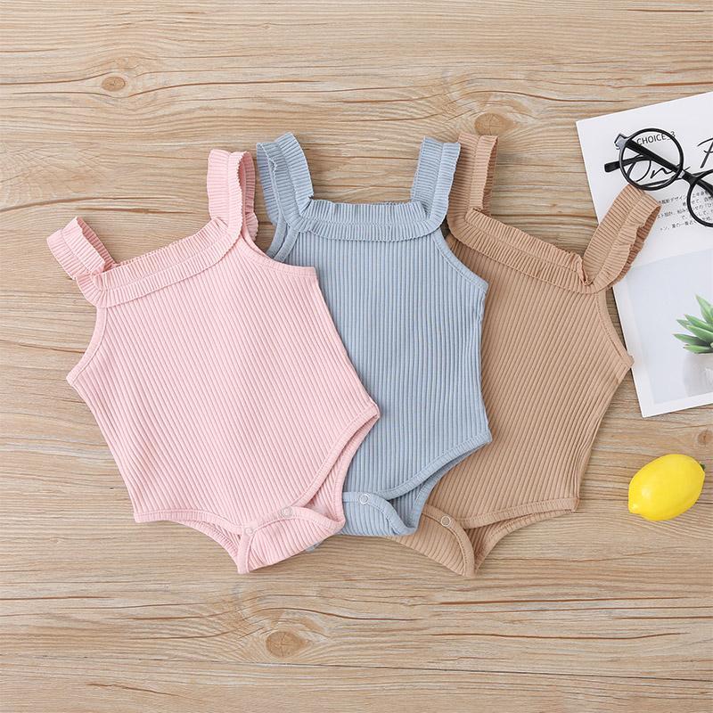 Solid Bodysuit for Baby Girl Wholesale children's clothing - PrettyKid