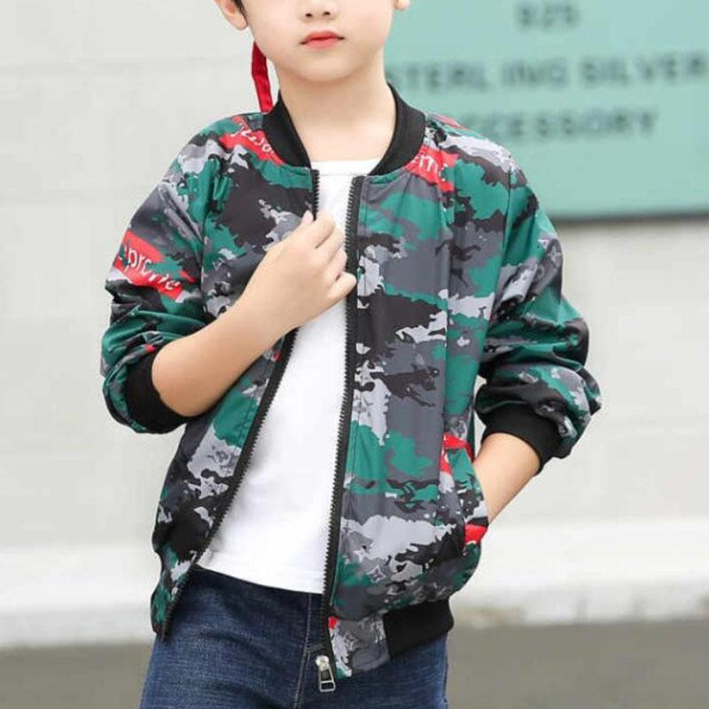 Camouflage Pattern Jacket for Boy - PrettyKid