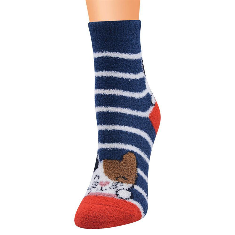 Women 10-Pairs Cat Striped Color Block Socks Sets Accessories Wholesale - PrettyKid
