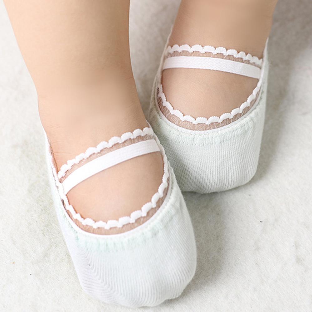 Baby Girls 10-Pairs Lace Solid Socks Sets Baby Accessories Wholesale - PrettyKid