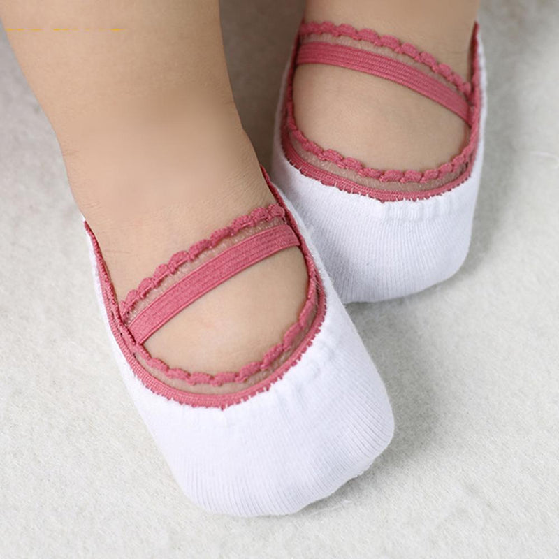 Baby Girls 10-Pairs Lace Solid Socks Sets Baby Accessories Wholesale - PrettyKid