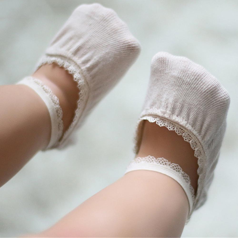 Baby Girls 10-Pairs Lace Solid Socks Sets Baby Accessories Wholesale - PrettyKid