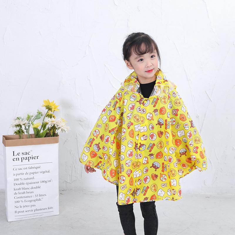 Cartoon Printed Children's Waterproof Cloak Raincoat Children's Boutique Wholesale - PrettyKid