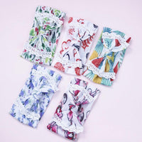 Children‘s Lace Cartoon Printed Wide Nylon Hair Accessories Cheap Childrens Clothes Wholesale - PrettyKid