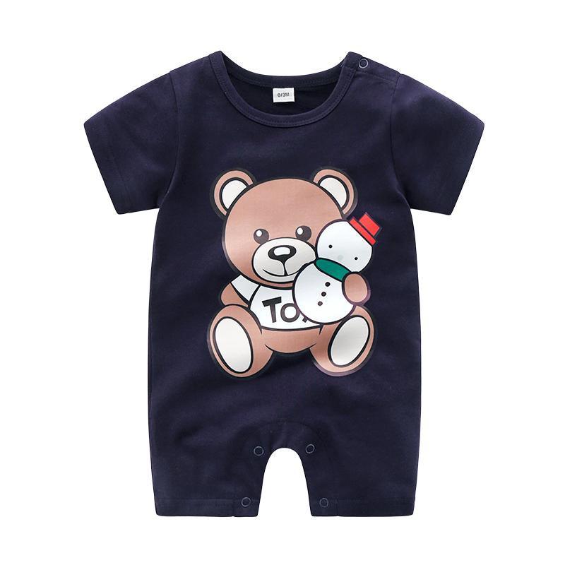 Bear Pattern Jumpsuit for Baby Children's clothing wholesale - PrettyKid