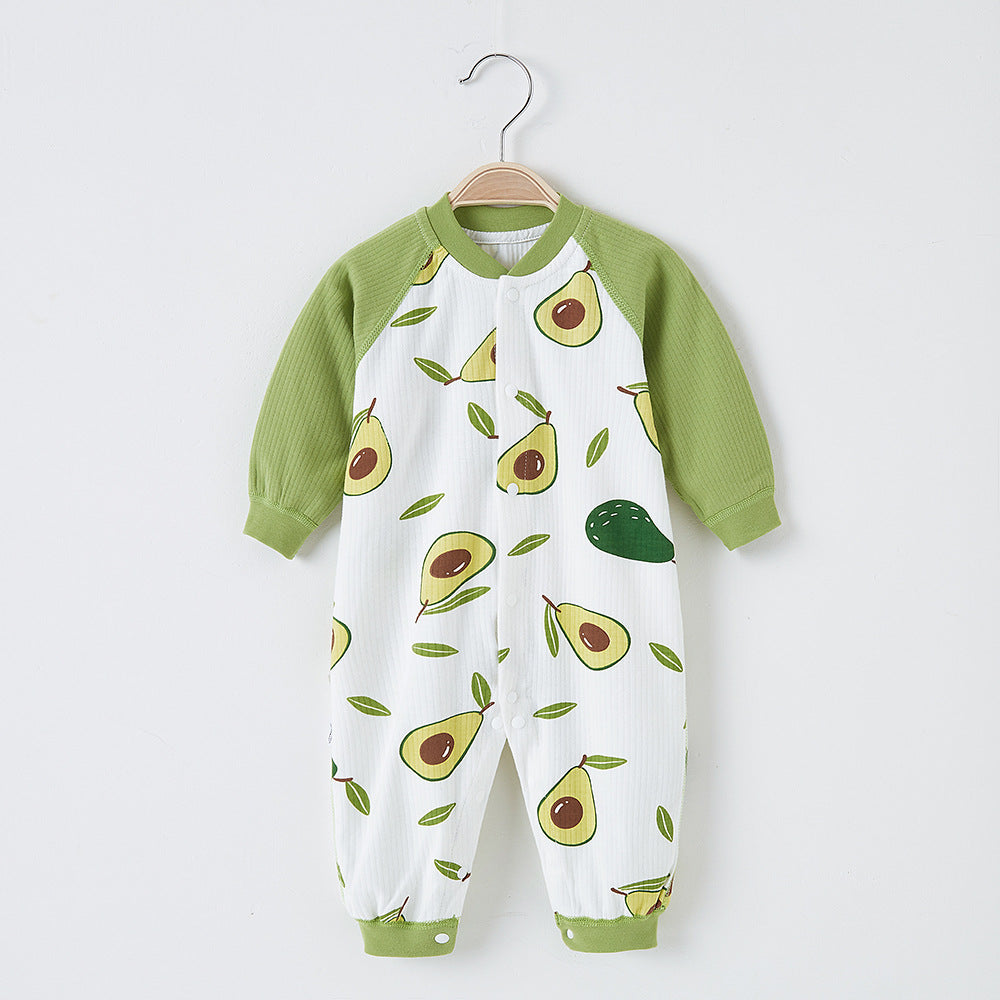 Cartoon Print Jumpsuit Wholesale Baby Clothes - PrettyKid