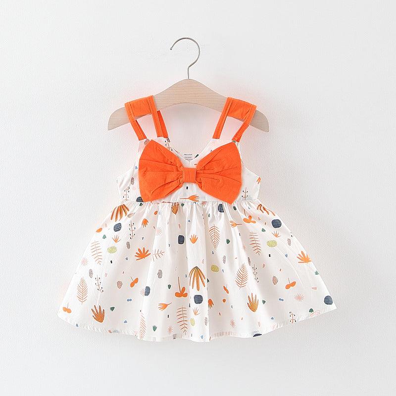 Summer Girls' Suspender Dress Vest Princess Skirt Baby Skirt