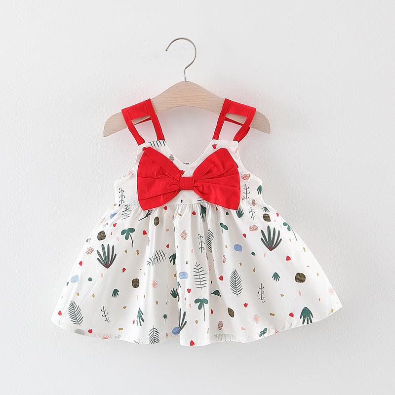 Summer Girls' Suspender Dress Vest Princess Skirt Baby Skirt