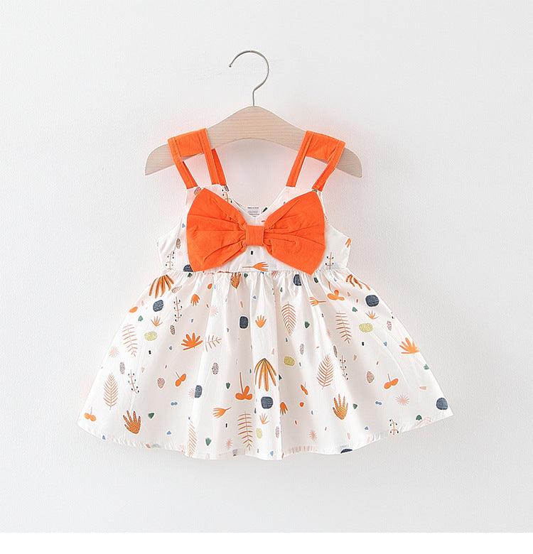 Summer Girls' Suspender Dress Vest Princess Skirt Baby Skirt