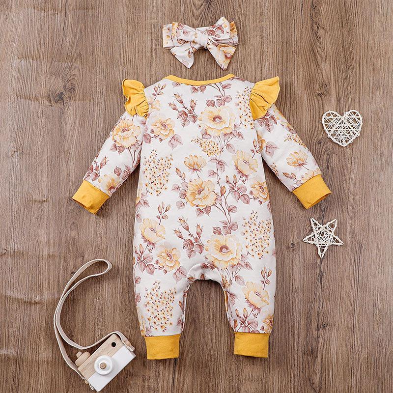 2-piece Romper & Headband for Baby Girl - PrettyKid