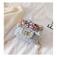 Single Shoulder Bag with Korean Accessories, Zero Wallet, Girls' Cross Body Bag