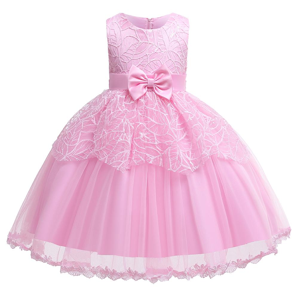 Little Girl Prom Princess Dress Girl Catwalk Performance Dress - PrettyKid