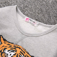 Toddler Boys Cartoon Tiger Long Sleeve Casual Top Wholesale Baby Boy Clothes - PrettyKid