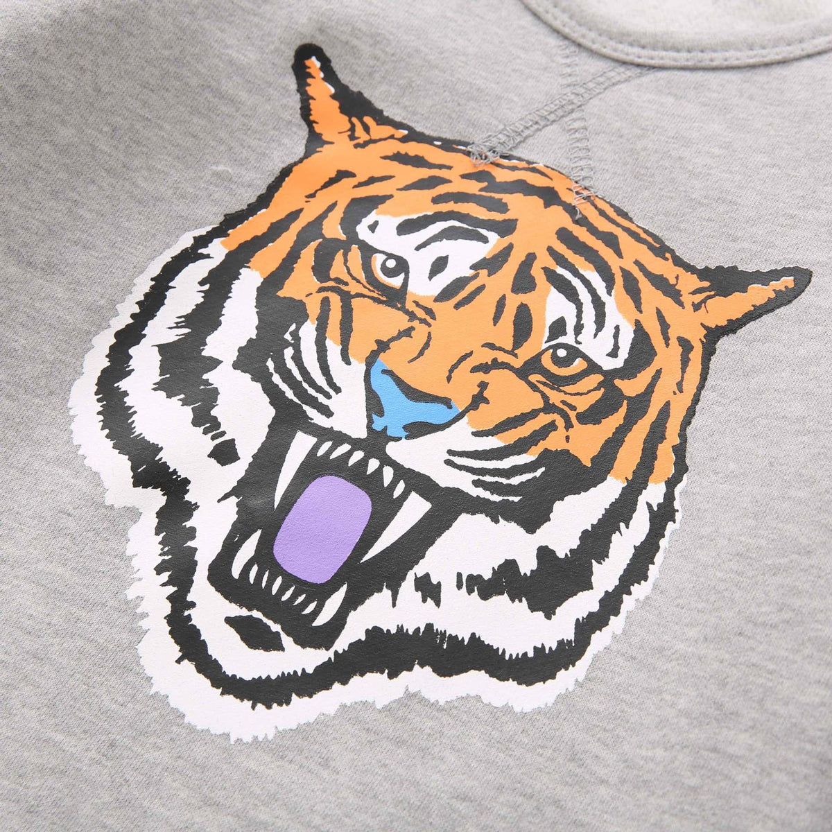 Toddler Boys Cartoon Tiger Long Sleeve Casual Top Wholesale Baby Boy Clothes - PrettyKid