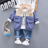 3-piece Coat & Sweatshirt & Pants for Children Boy - PrettyKid