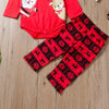 Baby boys girls' long sleeve Santa cartoon printed jumpsuit trousers Christmas suit - PrettyKid
