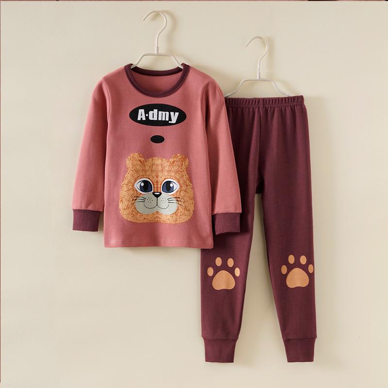 2-piece Bear Pattern Pajamas Sets for Toddler Boy Wholesale Children's Clothing - PrettyKid