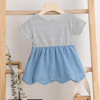 Stripes Dress for Toddler Girl - PrettyKid