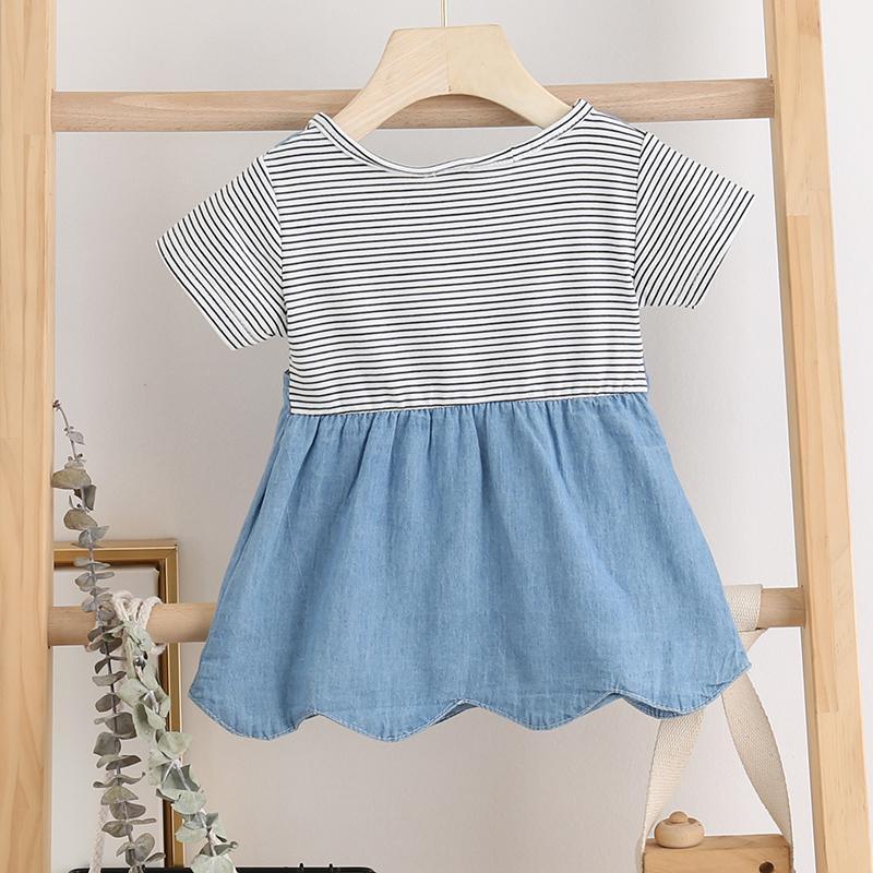 Stripes Dress for Toddler Girl - PrettyKid