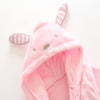 Toddler Girls' Bathrobe Flannel Hooded Nightgown Home Clothes Wholesale Baby Clothes - PrettyKid