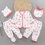 Newborn Cotton Five Piece Set Wholesale Baby Clothes Manufacturers - PrettyKid