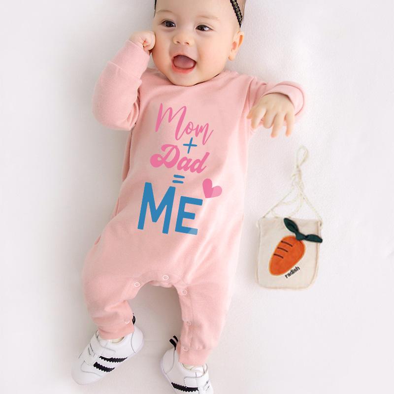 Letter Pattern Jumpsuit for Baby - PrettyKid