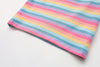 9M-5Y Toddler Girls Rainbow Striped T-Shirts Wholesale Girls Fashion Clothes - PrettyKid