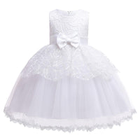 Little Girl Prom Princess Dress Girl Catwalk Performance Dress - PrettyKid