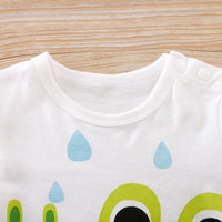 Animal Crocodile Pattern Bodysuit for Baby Boy Wholesale children's clothing - PrettyKid