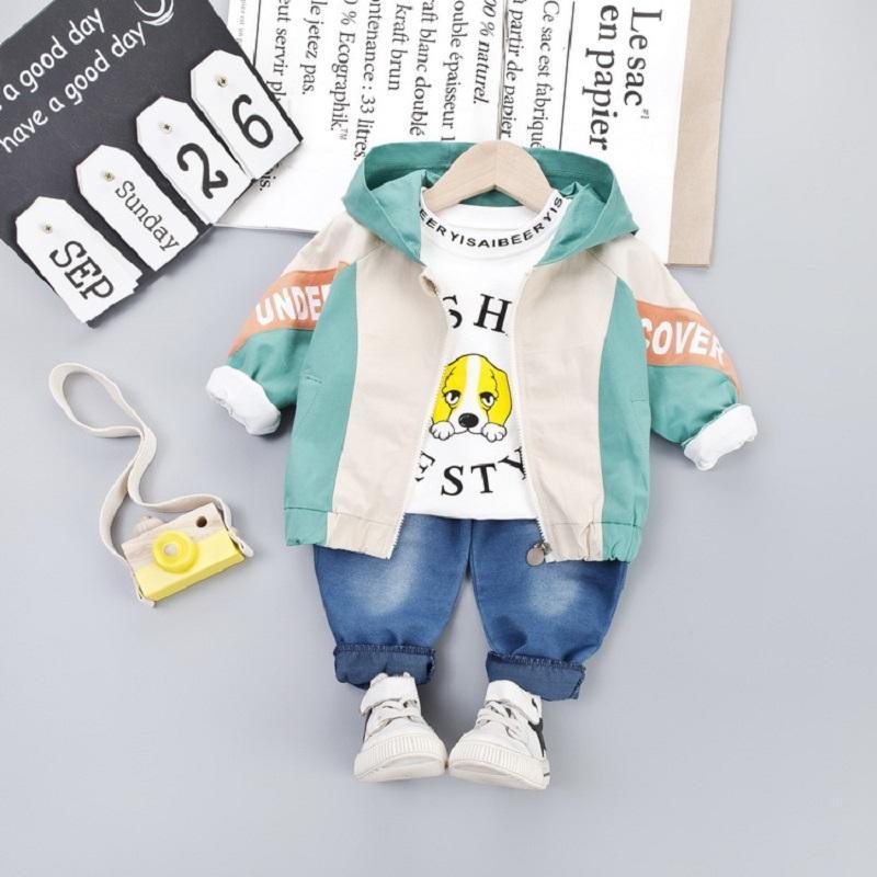 3-piece Coat & Sweatshirt & Pants for Children Boy - PrettyKid