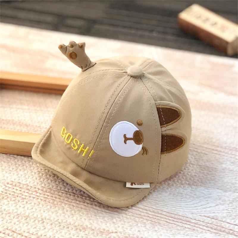 Bear Pattern Duckbill cap for Baby - PrettyKid