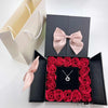 16 Mini Roses Jewelry Box with Love Necklace Set - PrettyKid