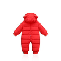 2021 Stylish Winter Infant Baby Clothing New Baby Boys Cotton Jumpsuit Girls Long-sleeved Hoodie Romper Supplier - PrettyKid