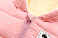 2021 Stylish Winter Infant Baby Clothing New Baby Boys Cotton Jumpsuit Girls Long-sleeved Hoodie Romper Supplier - PrettyKid