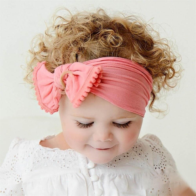 Small Ball Decorative Bow Hair Accessories for Baby/Toddler Girl Wholesale children's clothing - PrettyKid