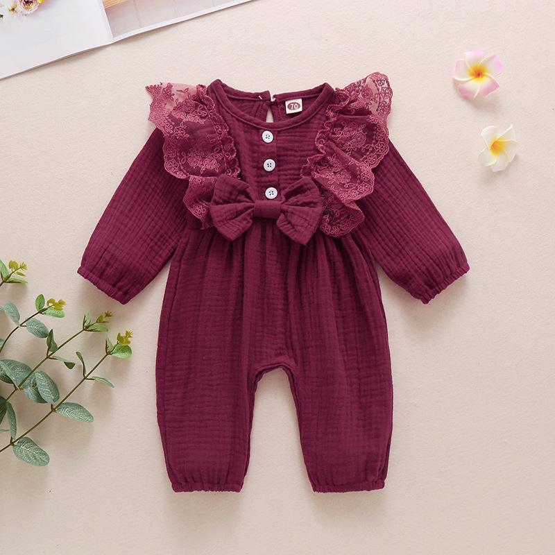 Ruffle Rompe for Baby Girl - PrettyKid