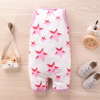 Baby fruit print sleeveless Jumpsuit - PrettyKid