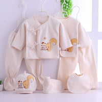 Newborn Boy Squirrel Kit 7 Pieces Children's Clothing - PrettyKid