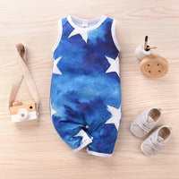 Baby fruit print sleeveless Jumpsuit - PrettyKid