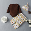 Baby boys girls Christmas fawn suit long sleeve suit for Halloween - PrettyKid