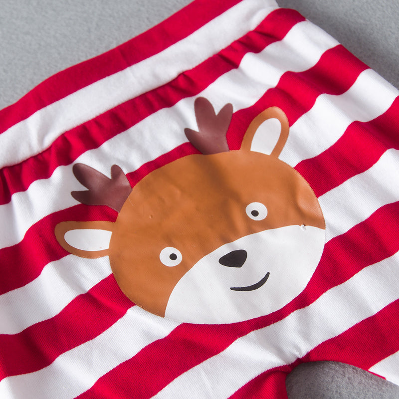 Baby boys girls Christmas fawn suit long sleeve suit for Halloween - PrettyKid