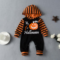 Baby boys girls' Halloween letter print Jumpsuit - PrettyKid