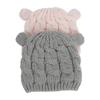 Winter Baby Hat Wool Cartoon Hat Glove Set - PrettyKid