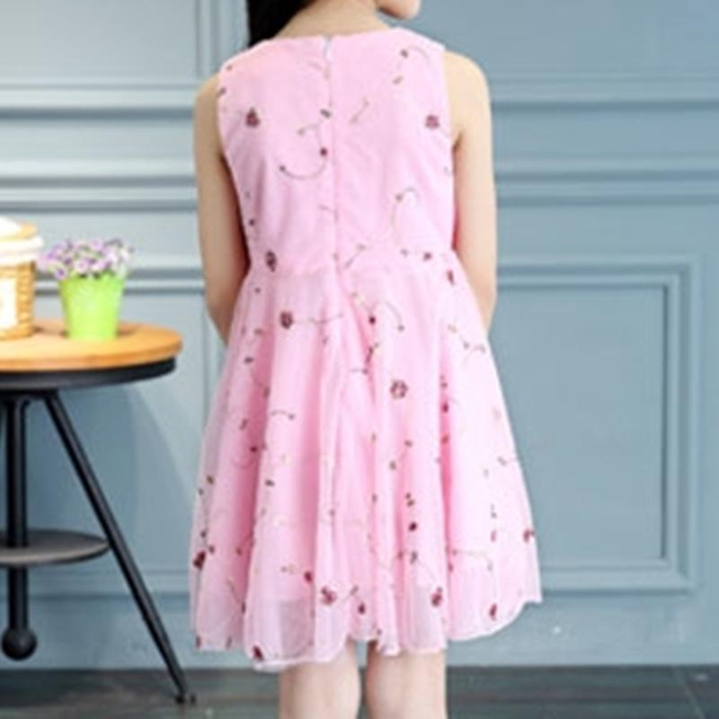 Floral Bowknot Dress for Girl - PrettyKid