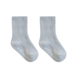 3PCS Children Solid Color Knitted Medium Cotton Socks - PrettyKid